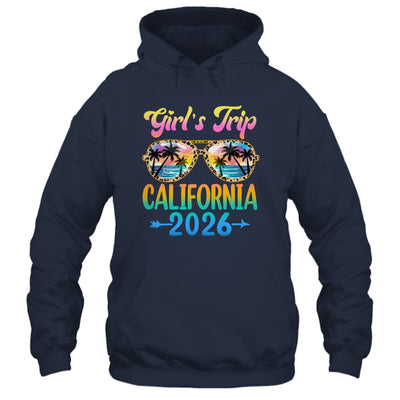 Girl's Trip California 2026 Summer Vacation Sunglasses Shirt & Tank Top | siriusteestore