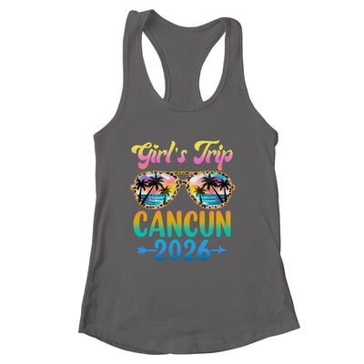 Girl's Trip Cancun 2026 Summer Vacation Sunglasses Shirt & Tank Top | siriusteestore