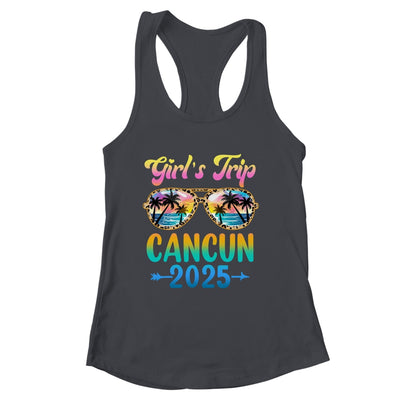 Girl's Trip Cancun Mexico 2025 Summer Vacation Sunglasses Shirt & Tank Top | siriusteestore