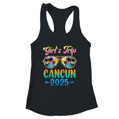 Girl's Trip Cancun Mexico 2025 Summer Vacation Sunglasses Shirt & Tank Top | siriusteestore