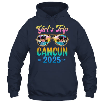 Girl's Trip Cancun Mexico 2025 Summer Vacation Sunglasses Shirt & Tank Top | siriusteestore