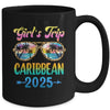 Girl's Trip Caribbean 2025 Summer Vacation Sunglasses Mug | siriusteestore