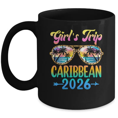 Girl's Trip Caribbean 2026 Summer Vacation Sunglasses Mug | siriusteestore