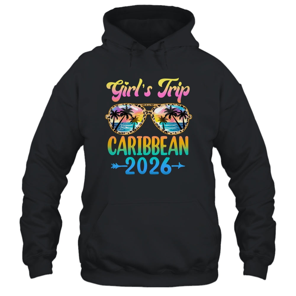 Girl's Trip Caribbean 2026 Summer Vacation Sunglasses Shirt & Tank Top | siriusteestore