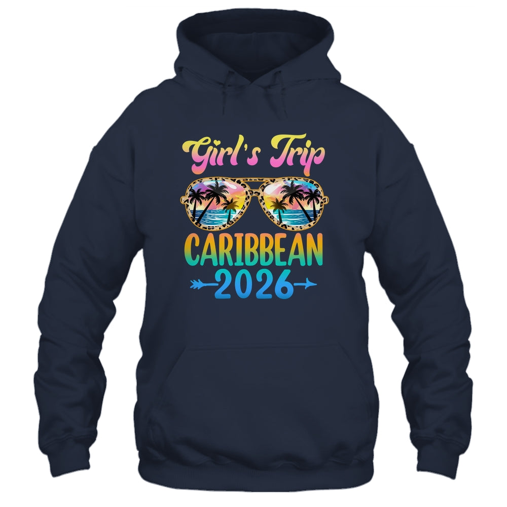 Girl's Trip Caribbean 2026 Summer Vacation Sunglasses Shirt & Tank Top | siriusteestore