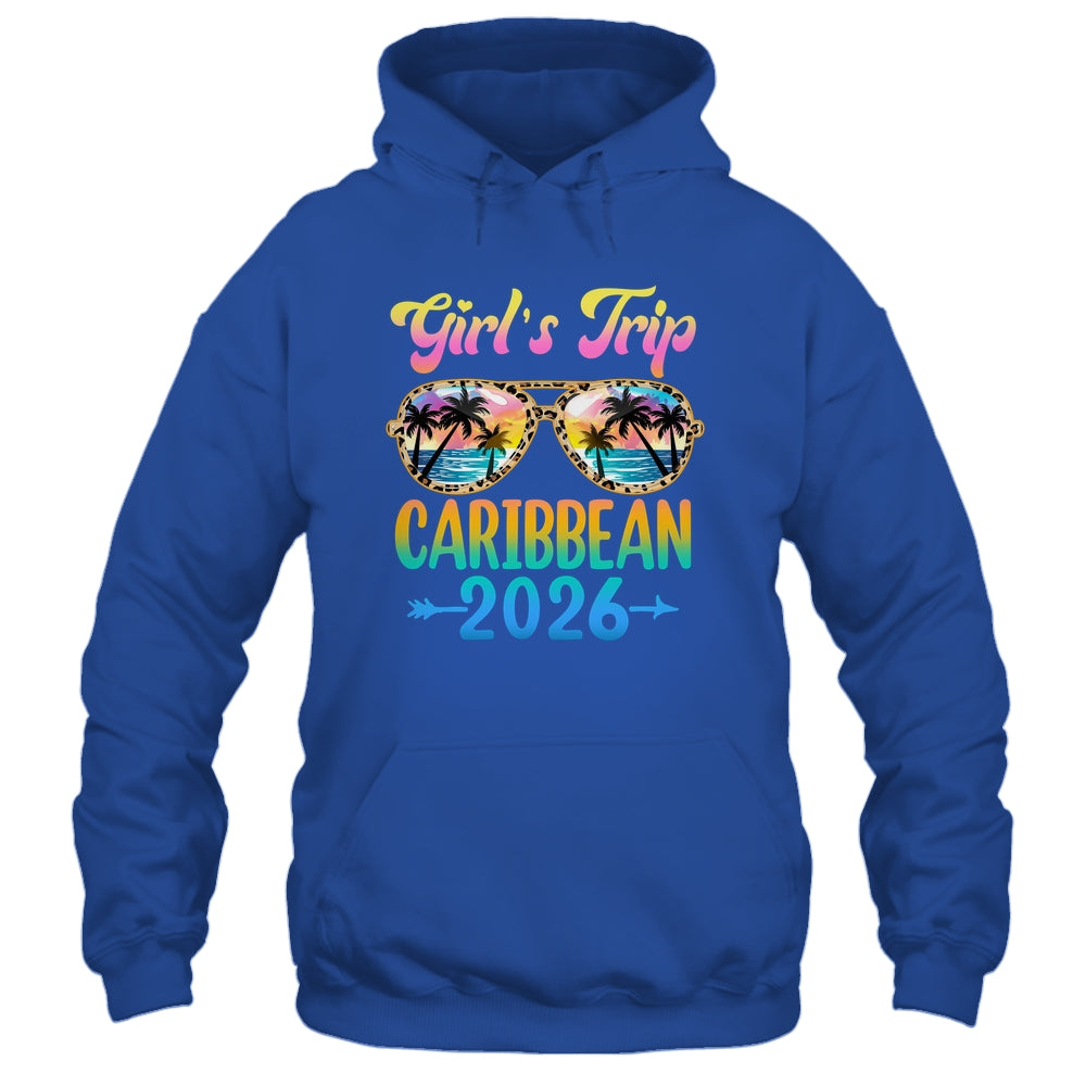 Girl's Trip Caribbean 2026 Summer Vacation Sunglasses Shirt & Tank Top | siriusteestore