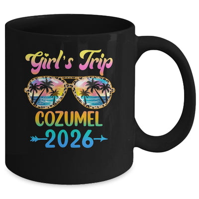 Girl's Trip Cozumel 2026 Summer Vacation Sunglasses Mug | siriusteestore