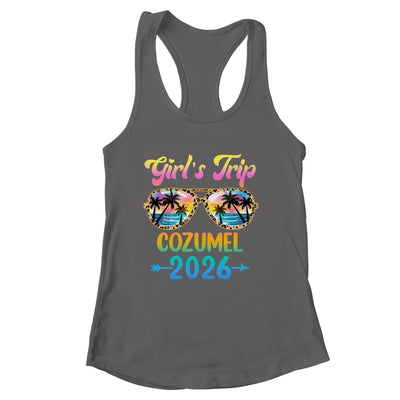 Girl's Trip Cozumel 2026 Summer Vacation Sunglasses Shirt & Tank Top | siriusteestore