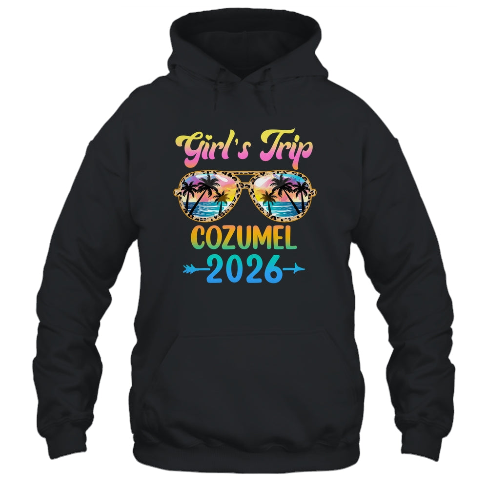 Girl's Trip Cozumel 2026 Summer Vacation Sunglasses Shirt & Tank Top | siriusteestore