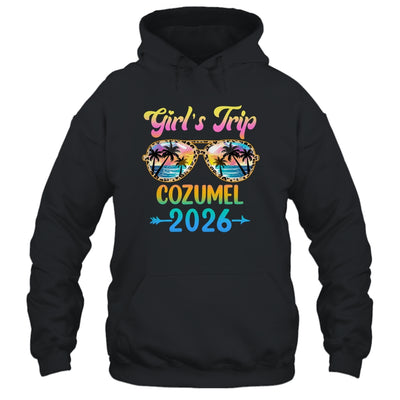 Girl's Trip Cozumel 2026 Summer Vacation Sunglasses Shirt & Tank Top | siriusteestore