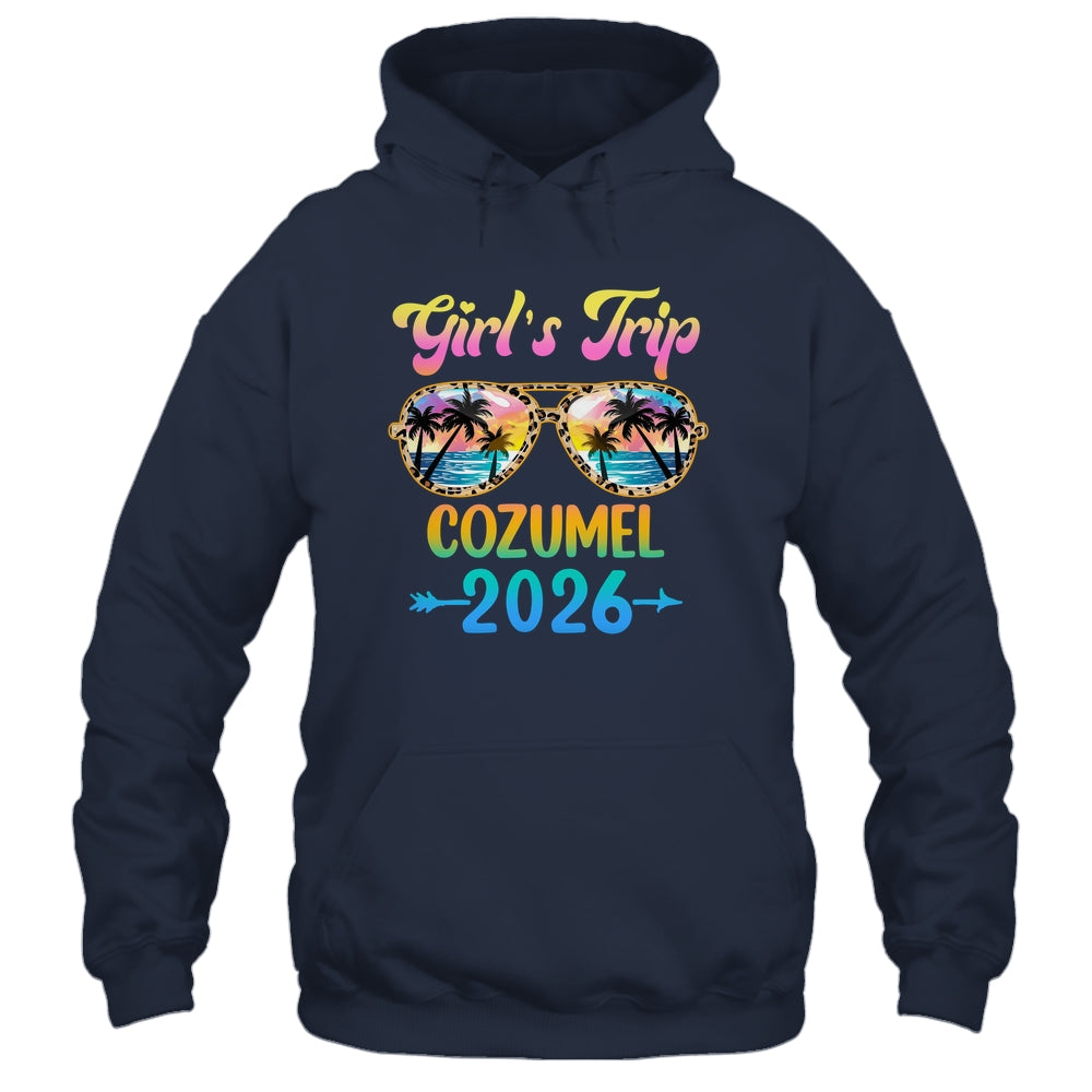 Girl's Trip Cozumel 2026 Summer Vacation Sunglasses Shirt & Tank Top | siriusteestore
