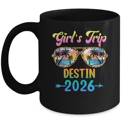 Girl's Trip Destin 2026 Summer Vacation Sunglasses Mug | siriusteestore