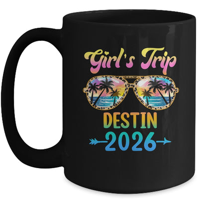 Girl's Trip Destin 2026 Summer Vacation Sunglasses Mug | siriusteestore