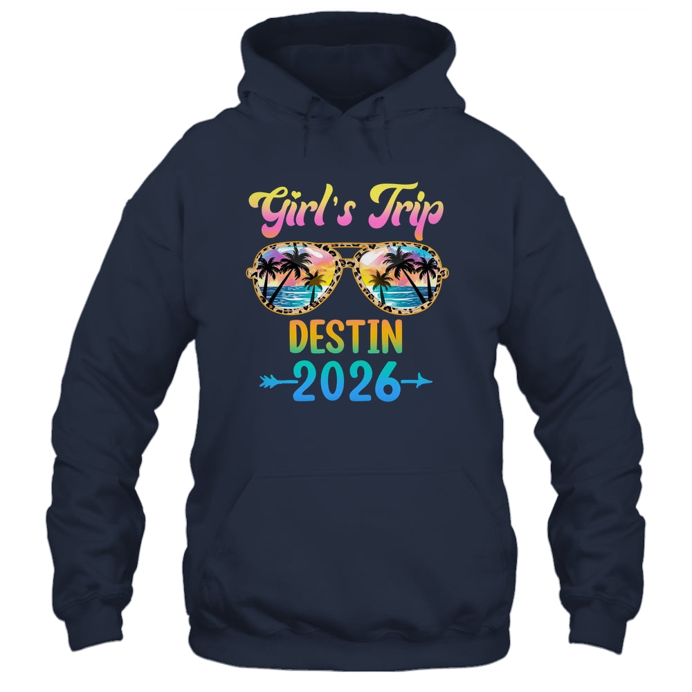 Girl's Trip Destin 2026 Summer Vacation Sunglasses Shirt & Tank Top | siriusteestore