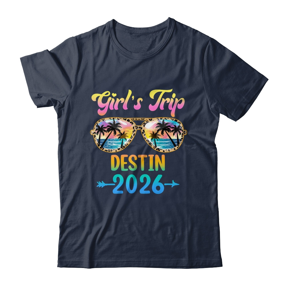 Girl's Trip Destin 2026 Summer Vacation Sunglasses Shirt & Tank Top | siriusteestore