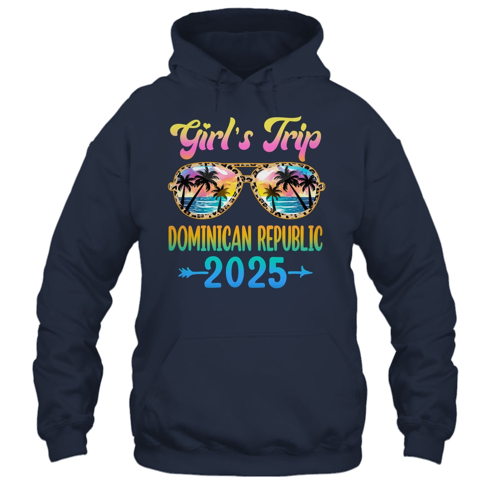 Girl's Trip Dominican Republic 2025 Summer Vacation Sunglasses Shirt & Tank Top | siriusteestore