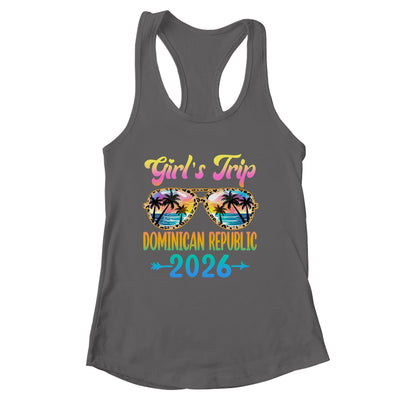 Girl's Trip Dominican Republic 2026 Summer Vacation Sunglasses Shirt & Tank Top | siriusteestore