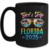 Girl's Trip Florida 2025 Summer Vacation Sunglasses Mug | siriusteestore
