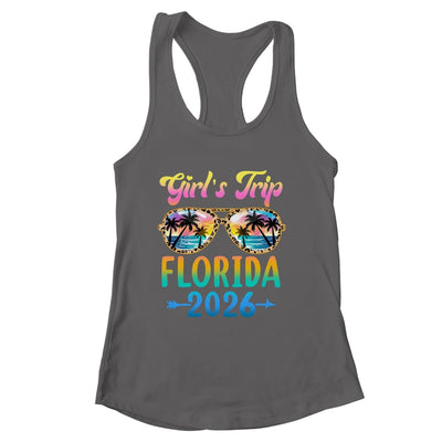Girl's Trip Florida 2026 Summer Vacation Sunglasses Shirt & Tank Top | siriusteestore