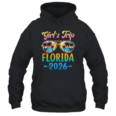 Girl's Trip Florida 2026 Summer Vacation Sunglasses Shirt & Tank Top | siriusteestore