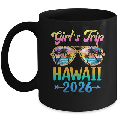 Girl's Trip Hawaii 2026 Summer Vacation Sunglasses Mug | siriusteestore