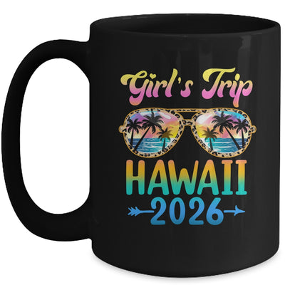 Girl's Trip Hawaii 2026 Summer Vacation Sunglasses Mug | siriusteestore