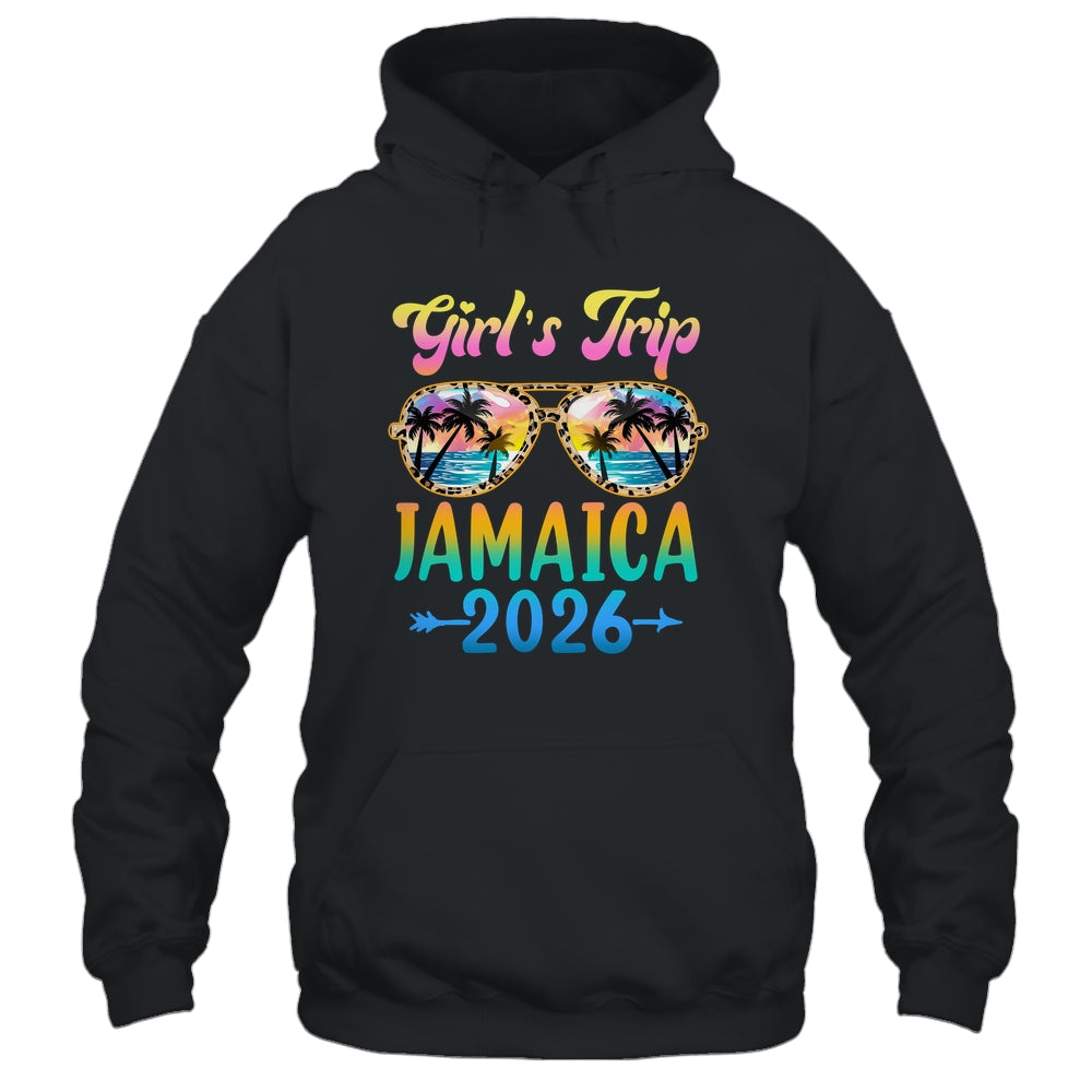 Girl's Trip Jamaica 2026 Summer Vacation Sunglasses Shirt & Tank Top | siriusteestore