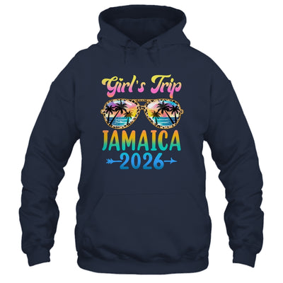 Girl's Trip Jamaica 2026 Summer Vacation Sunglasses Shirt & Tank Top | siriusteestore