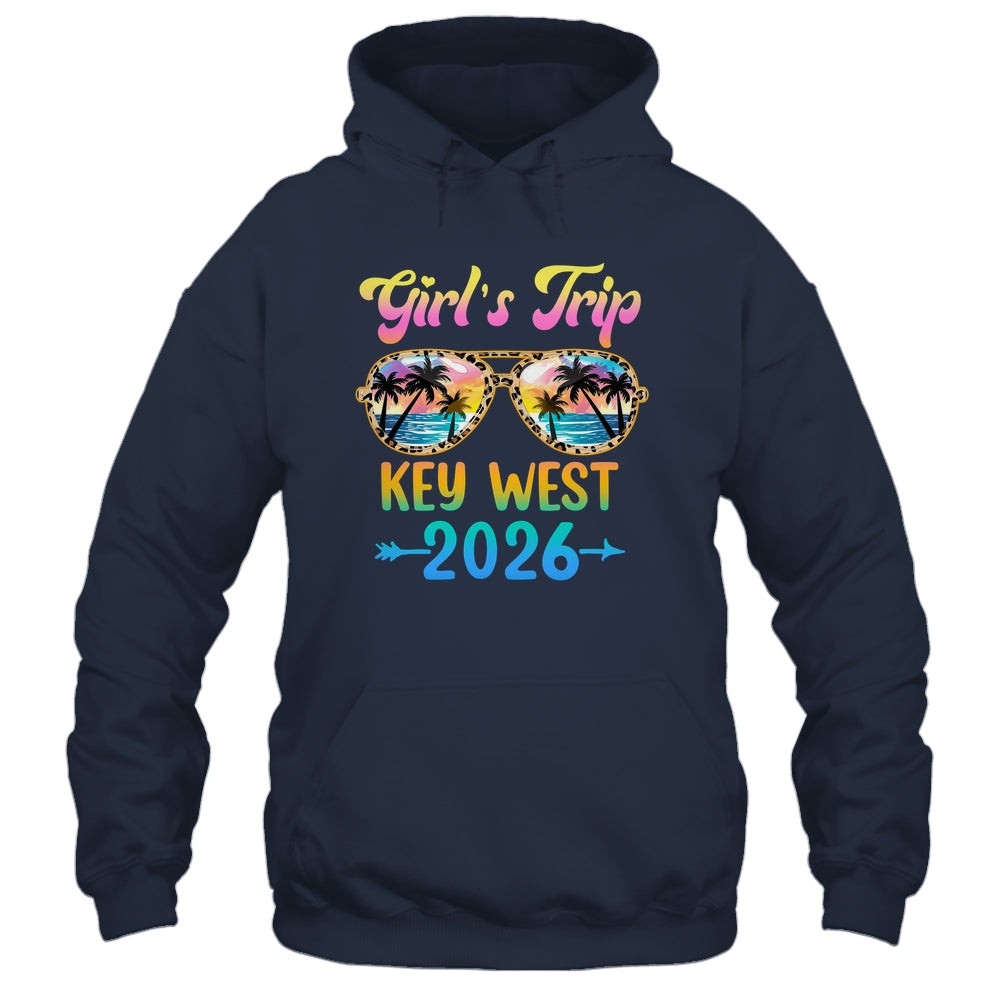 Girl's Trip Key West 2026 Summer Vacation Sunglasses Shirt & Tank Top | siriusteestore
