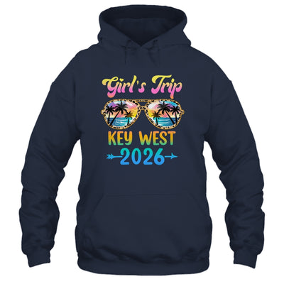 Girl's Trip Key West 2026 Summer Vacation Sunglasses Shirt & Tank Top | siriusteestore