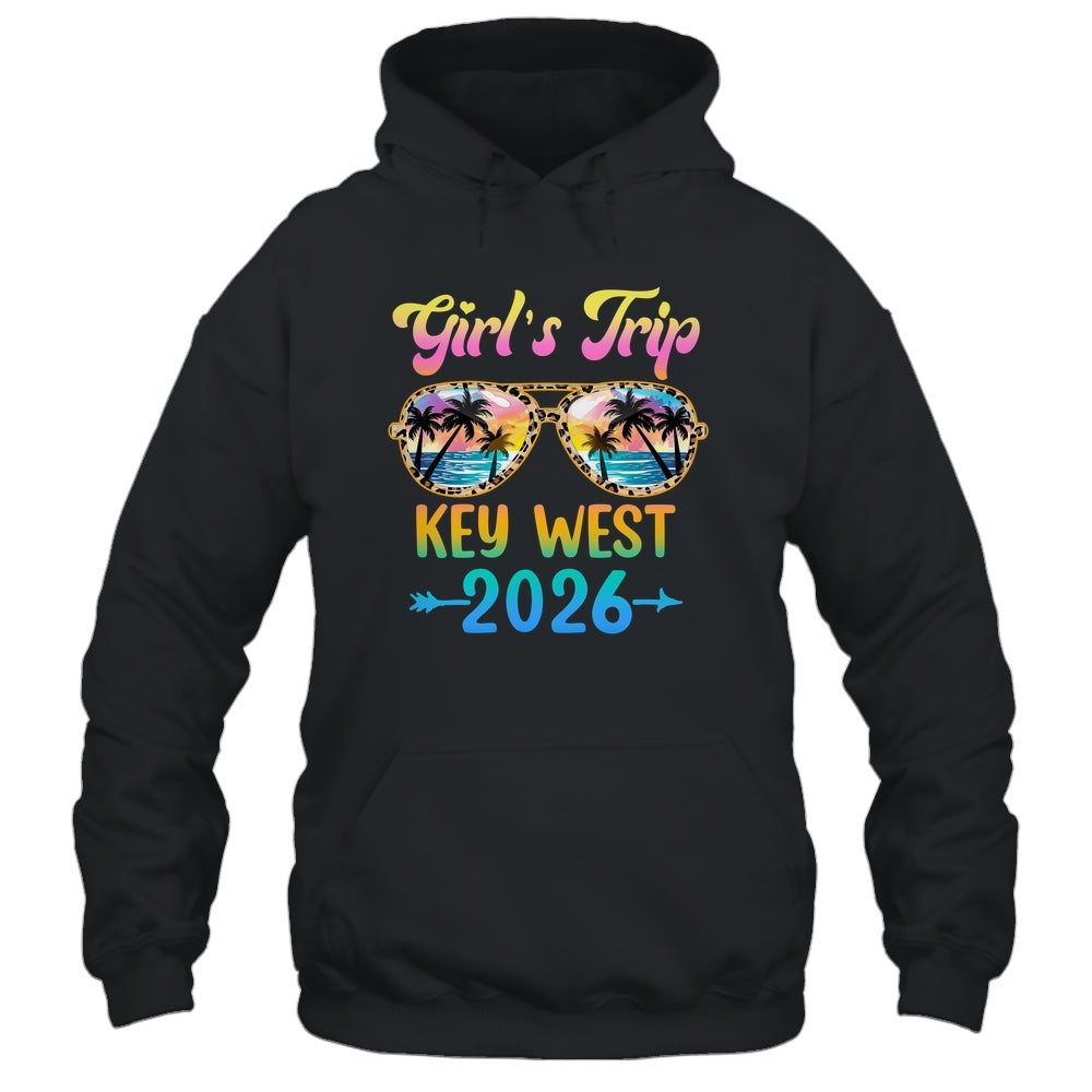 Girl's Trip Key West 2026 Summer Vacation Sunglasses Shirt & Tank Top | siriusteestore