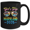 Girl's Trip Maryland 2025 Summer Vacation Sunglasses Mug | siriusteestore
