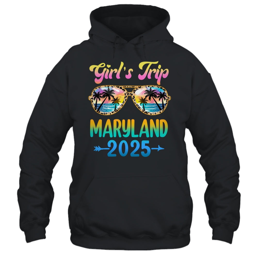 Girl's Trip Maryland 2025 Summer Vacation Sunglasses Shirt & Tank Top | siriusteestore