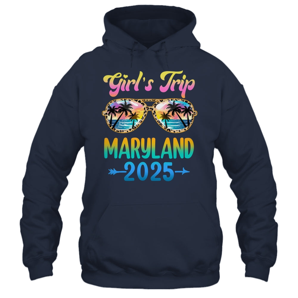 Girl's Trip Maryland 2025 Summer Vacation Sunglasses Shirt & Tank Top | siriusteestore