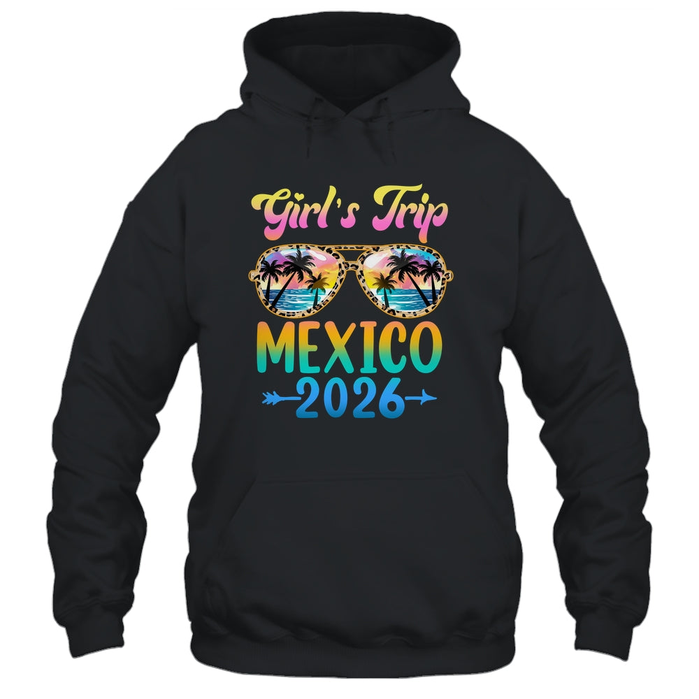 Girl's Trip Mexico 2026 Summer Vacation Sunglasses Shirt & Tank Top | siriusteestore