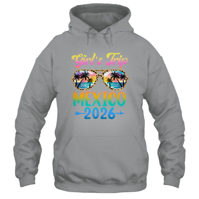 Girl's Trip Mexico 2026 Summer Vacation Sunglasses Shirt & Tank Top | siriusteestore