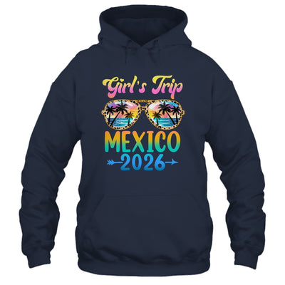 Girl's Trip Mexico 2026 Summer Vacation Sunglasses Shirt & Tank Top | siriusteestore