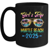 Girl's Trip Myrtle Beach 2025 Summer Vacation Sunglasses Mug | siriusteestore