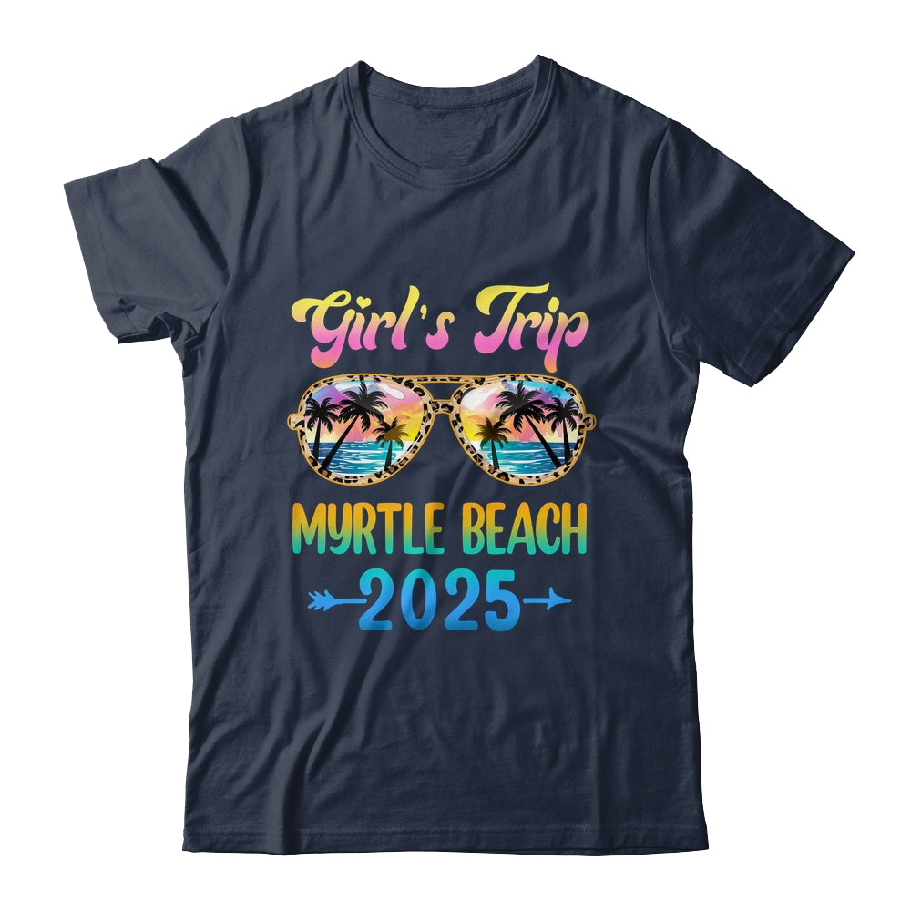 Girl's Trip Myrtle Beach 2025 Summer Vacation Sunglasses Shirt & Tank Top | siriusteestore