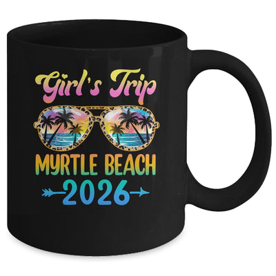 Girl's Trip Myrtle Beach 2026 Summer Vacation Sunglasses Mug | siriusteestore
