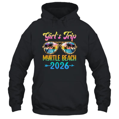 Girl's Trip Myrtle Beach 2026 Summer Vacation Sunglasses Shirt & Tank Top | siriusteestore