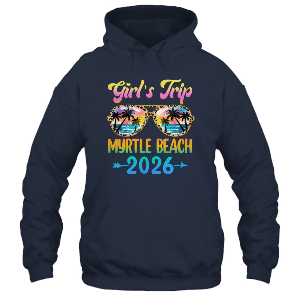 Girl's Trip Myrtle Beach 2026 Summer Vacation Sunglasses Shirt & Tank Top | siriusteestore