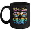 Girl's Trip Orlando 2025 Summer Vacation Sunglasses Mug | siriusteestore