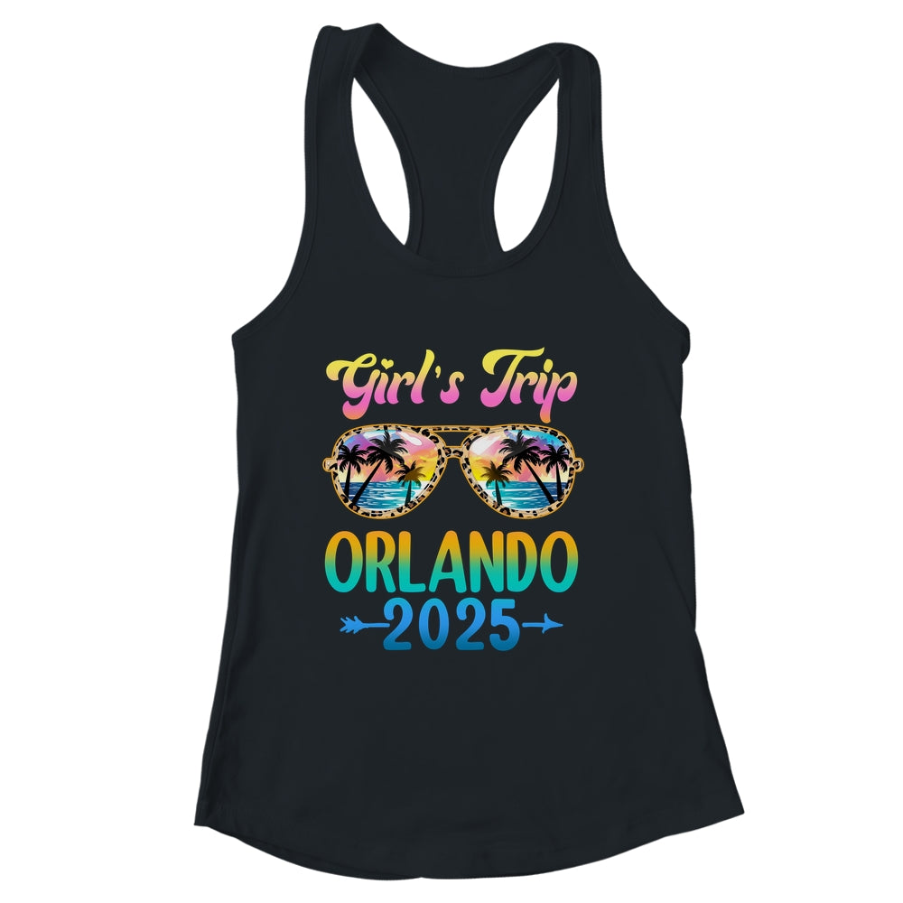 Girl's Trip Orlando 2025 Summer Vacation Sunglasses Shirt & Tank Top | siriusteestore
