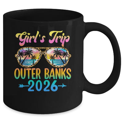 Girl's Trip Outer Banks 2026 Summer Vacation Sunglasses Mug | siriusteestore