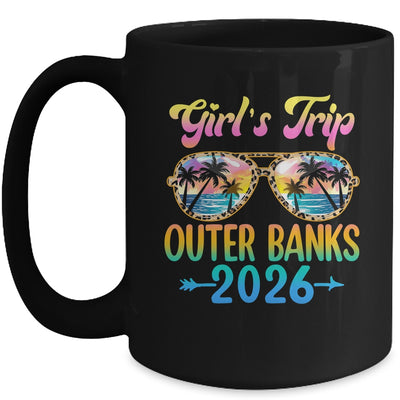 Girl's Trip Outer Banks 2026 Summer Vacation Sunglasses Mug | siriusteestore