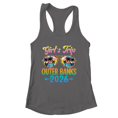 Girl's Trip Outer Banks 2026 Summer Vacation Sunglasses Shirt & Tank Top | siriusteestore