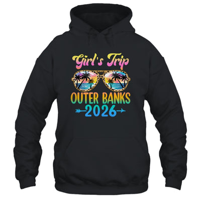 Girl's Trip Outer Banks 2026 Summer Vacation Sunglasses Shirt & Tank Top | siriusteestore