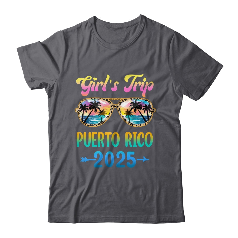 Girl's Trip Puerto Rico 2025 Summer Vacation Sunglasses Shirt & Tank Top | siriusteestore
