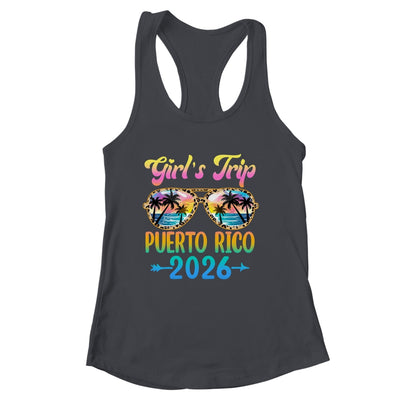 Girl's Trip Puerto Rico 2026 Summer Vacation Sunglasses Shirt & Tank Top | siriusteestore